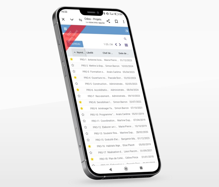 Suivez tous vos projets dans une seule application !